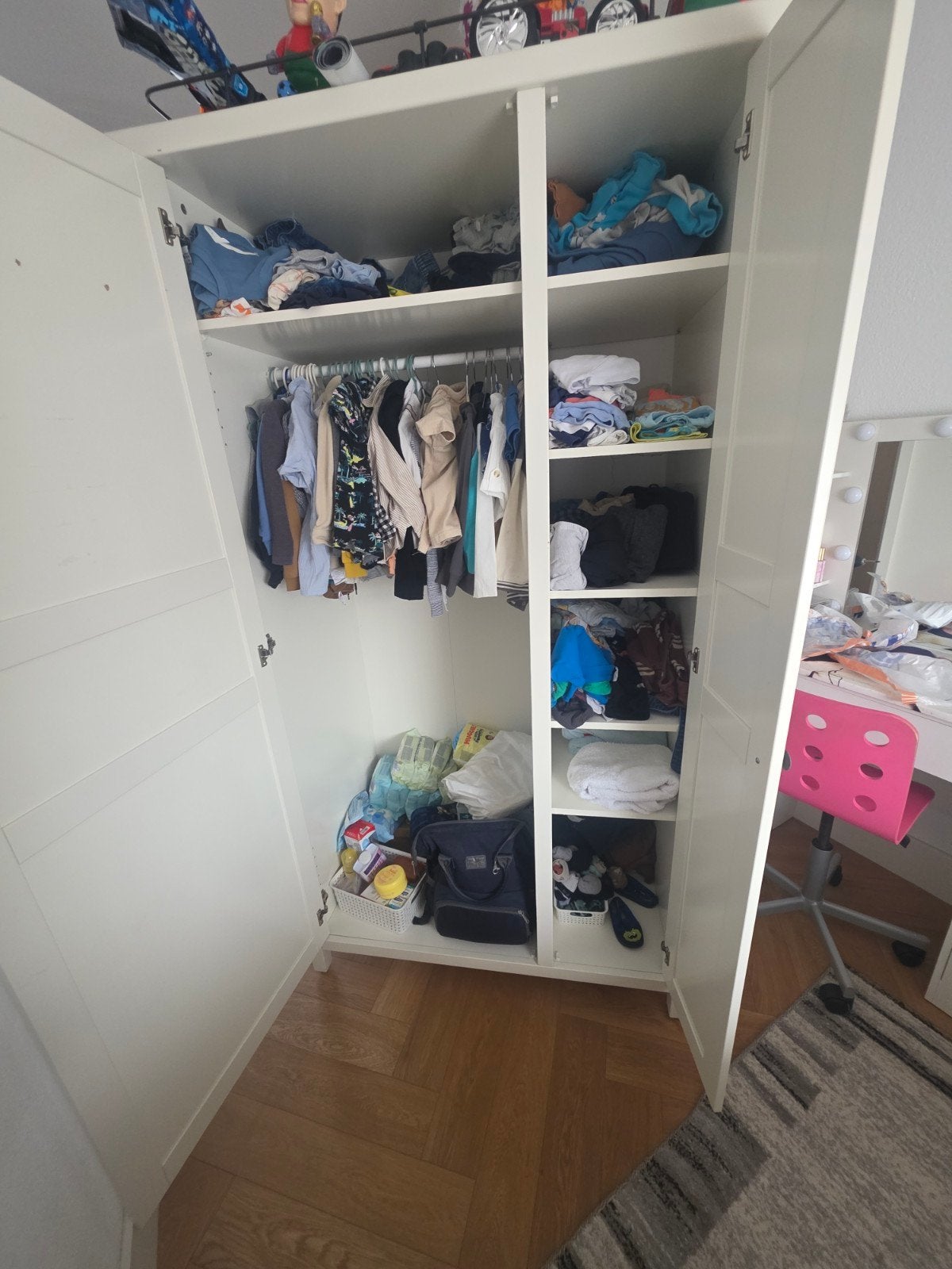 Kledingkast, Ophalen, Gebruikt, 50 tot 75 cm, 150 tot 200 cm