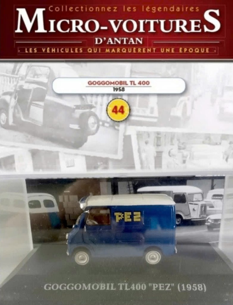 Goggomobil TL 400 1958 PEZ 1/43 MICRO d'antan auto's # 44, Verzenden, Nieuw, Auto, Overige merken