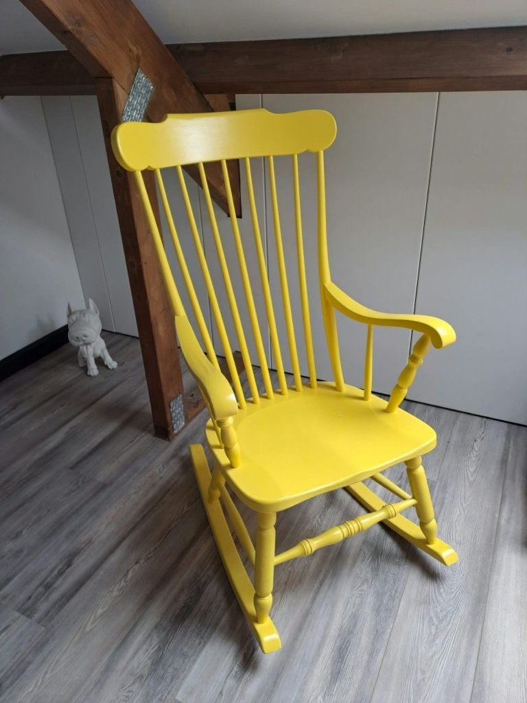 Schommelstoel, Ophalen, Gebruikt, Overige kleuren, Eén