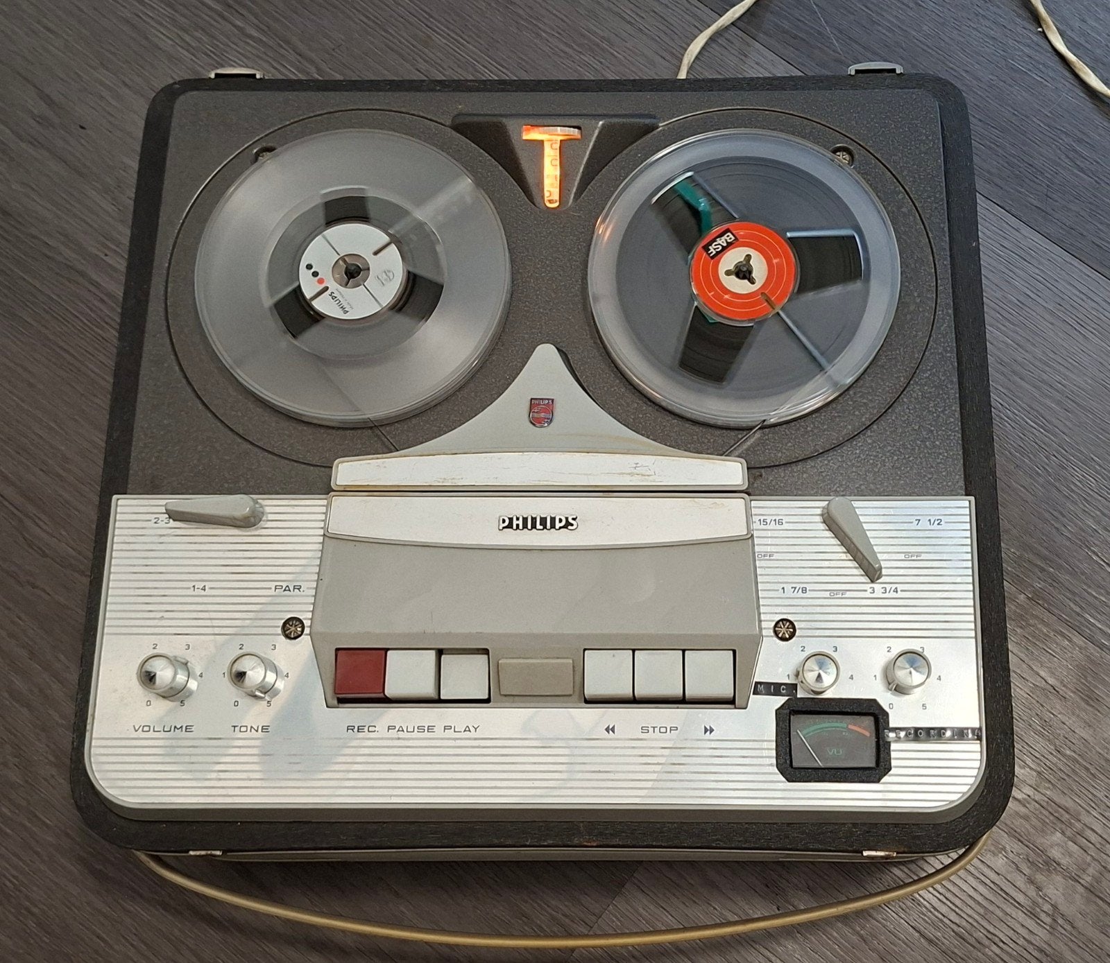 Philips EL 3549A/00 Bandrecorder met banden, Ophalen of Verzenden, Bandrecorder, Met banden