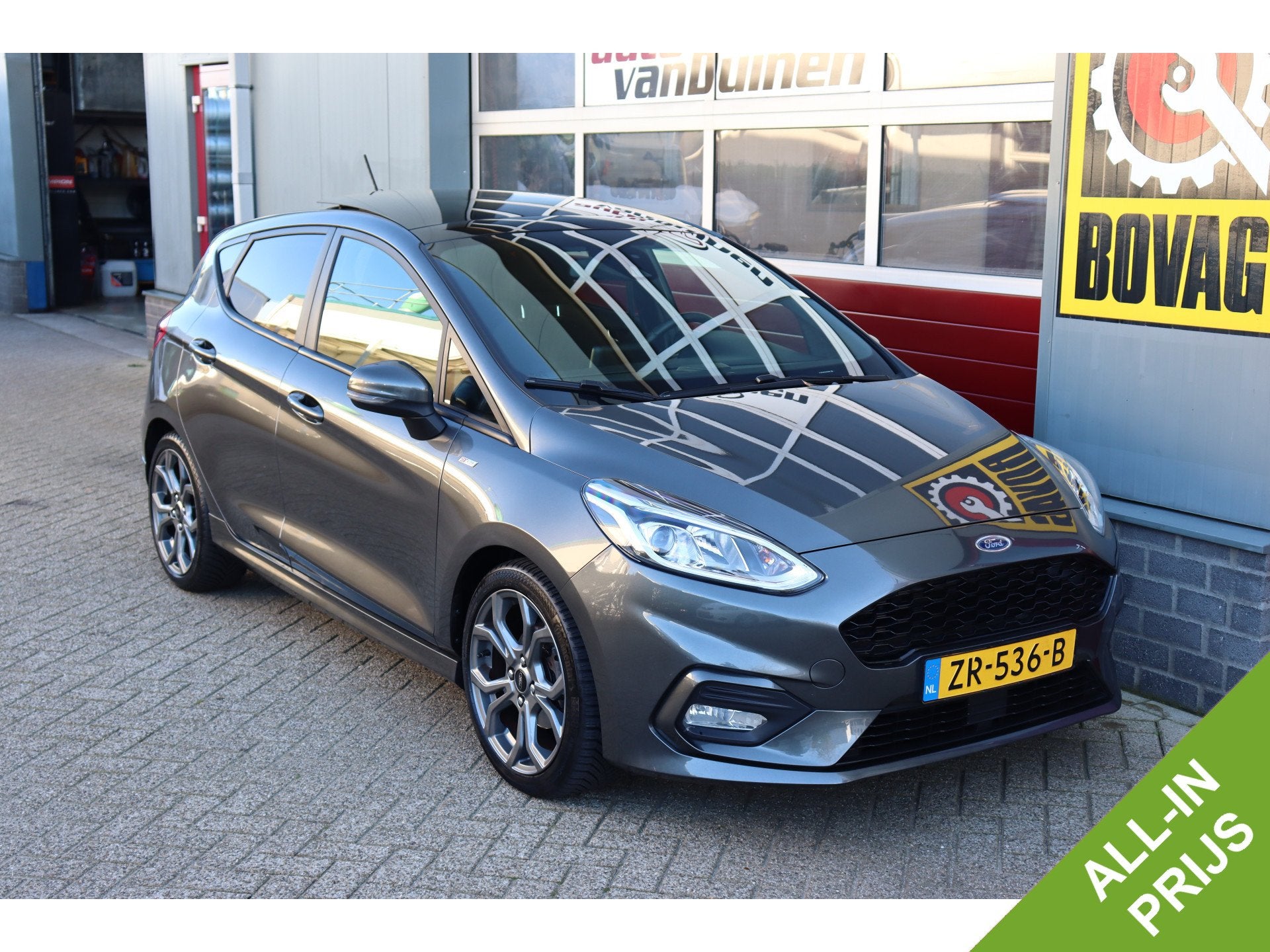 Ford Fiesta 1.0 EcoBoost ST-Line O.a: Pano, Clima, Navi, PDC, Auto's, Dealer onderhouden, Gebruikt, 49 €/maand, Origineel Nederlands