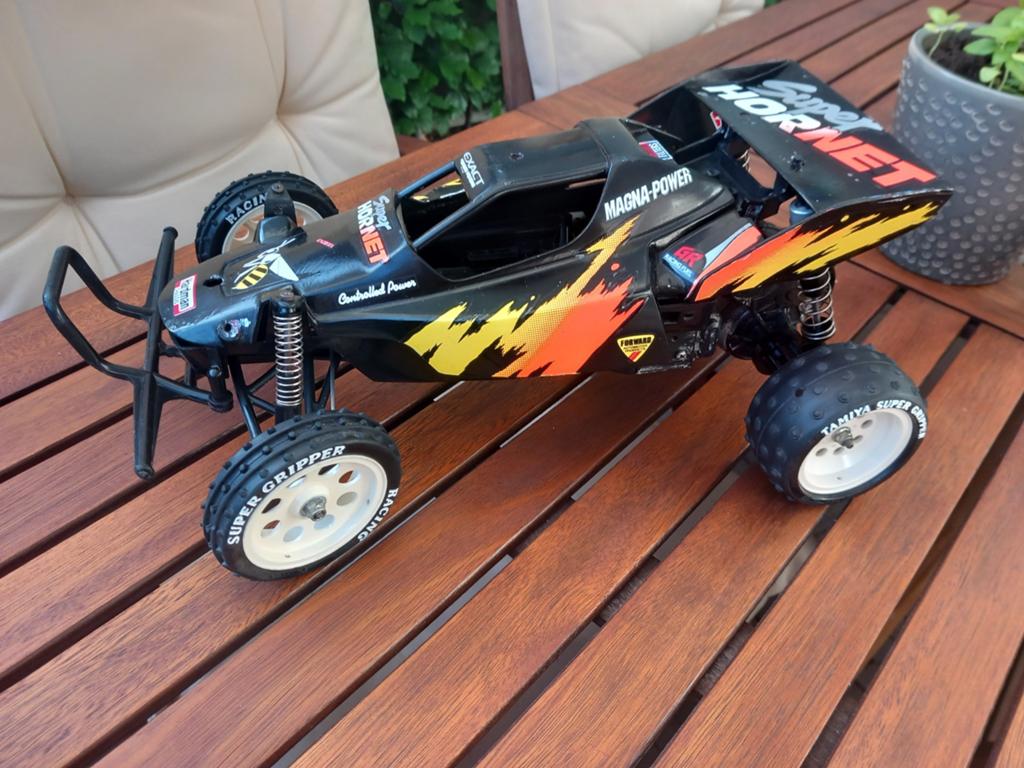 Tamiya Super Hornet, Hobby en Vrije tijd, Modelbouw | Radiografisch | Auto's, Elektro, Gebruikt, Auto offroad, Ophalen of Verzenden