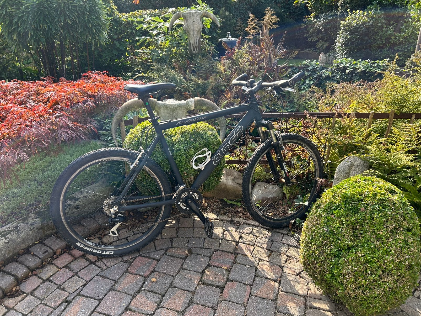 Kleur antraciet, Ophalen, 28 inch, Gebruikt, Vering