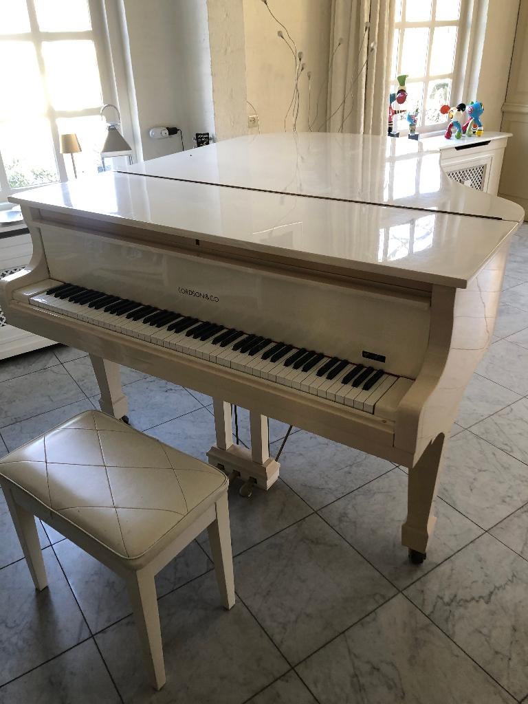 piano, Ophalen, Wit, Zo goed als nieuw, Hoogglans