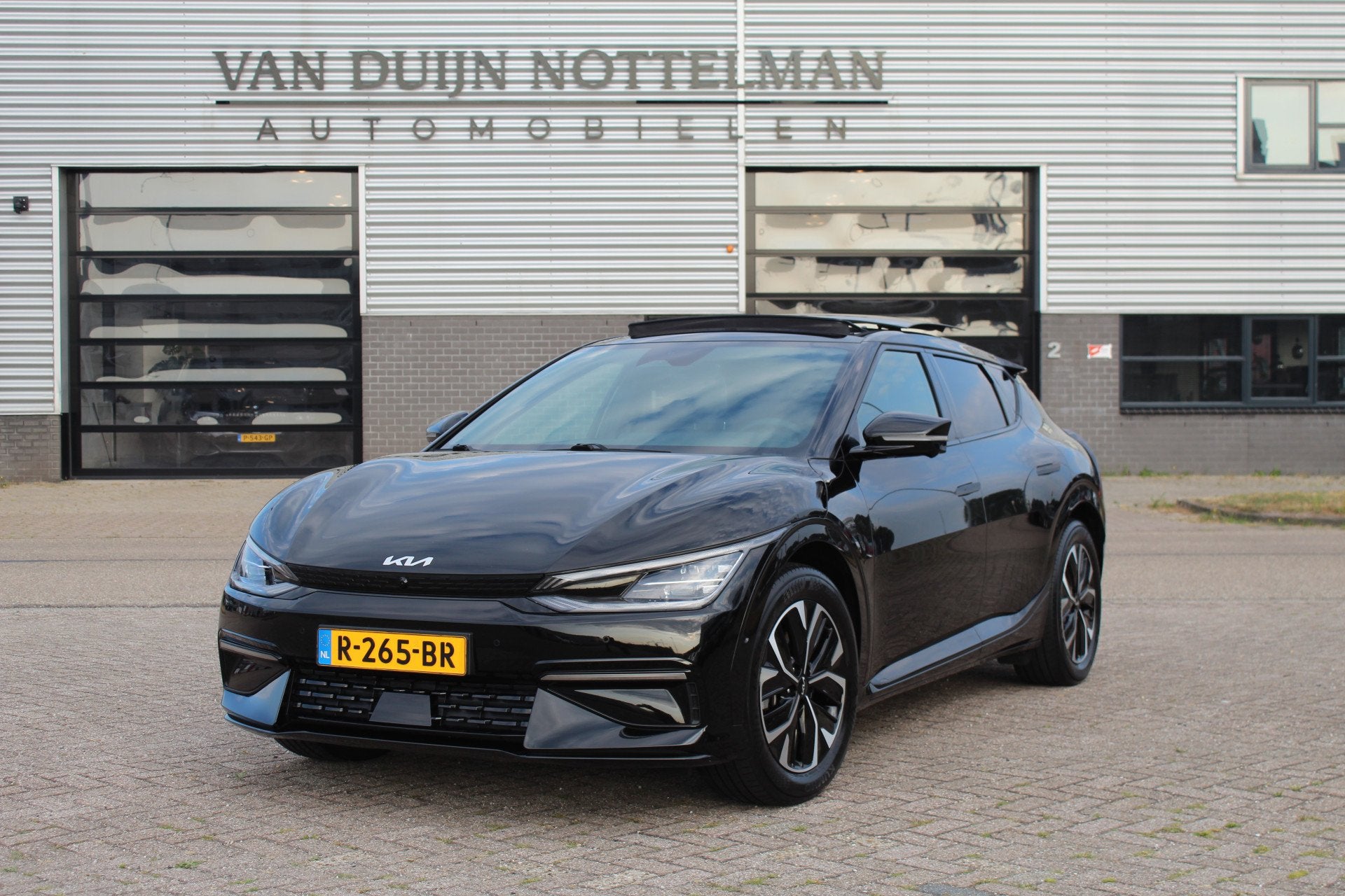 Kia Ev6 GT-Line 77.4 kWh / Panoramadak / Meridian / SOH 96.6, Auto's, Kia, Automaat, Achterwielaandrijving, Gebruikt, Met garantie (alle)