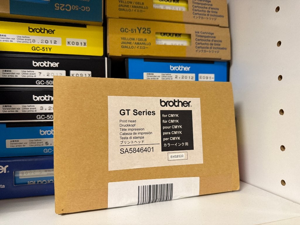 Nieuwe BROTHER printkop voor een BROTHER GT-541, Computers en Software, Printer, Ophalen of Verzenden, Overige technieken, Brother