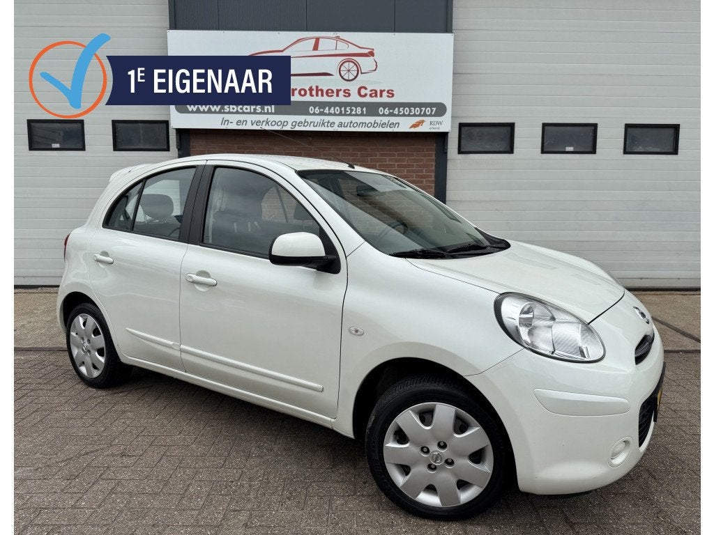 Nissan Micra 1.2 DIG-S Acenta 5DEURS AIRCO NAP INRUIL MOG!, Voorwielaandrijving, Euro 5, Stof, 1198 cc