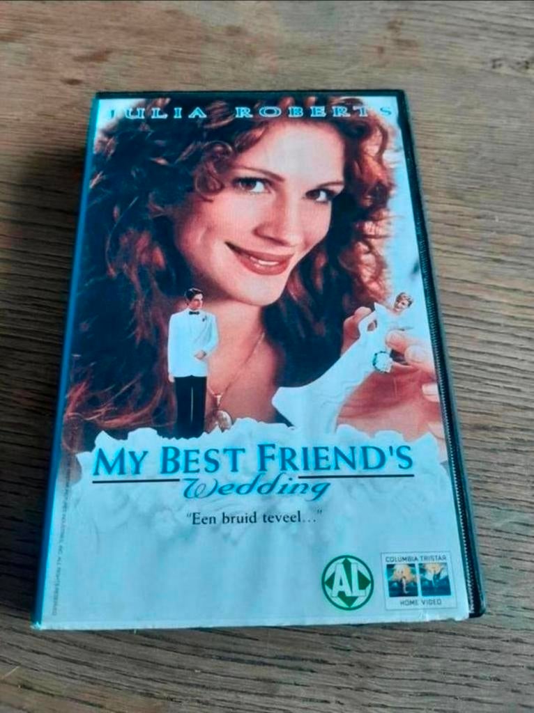 My Best Friend's Wedding videoband. Julia Roberts., Cd's en Dvd's, VHS | Film, Alle leeftijden, Ophalen of Verzenden, Gebruikt
