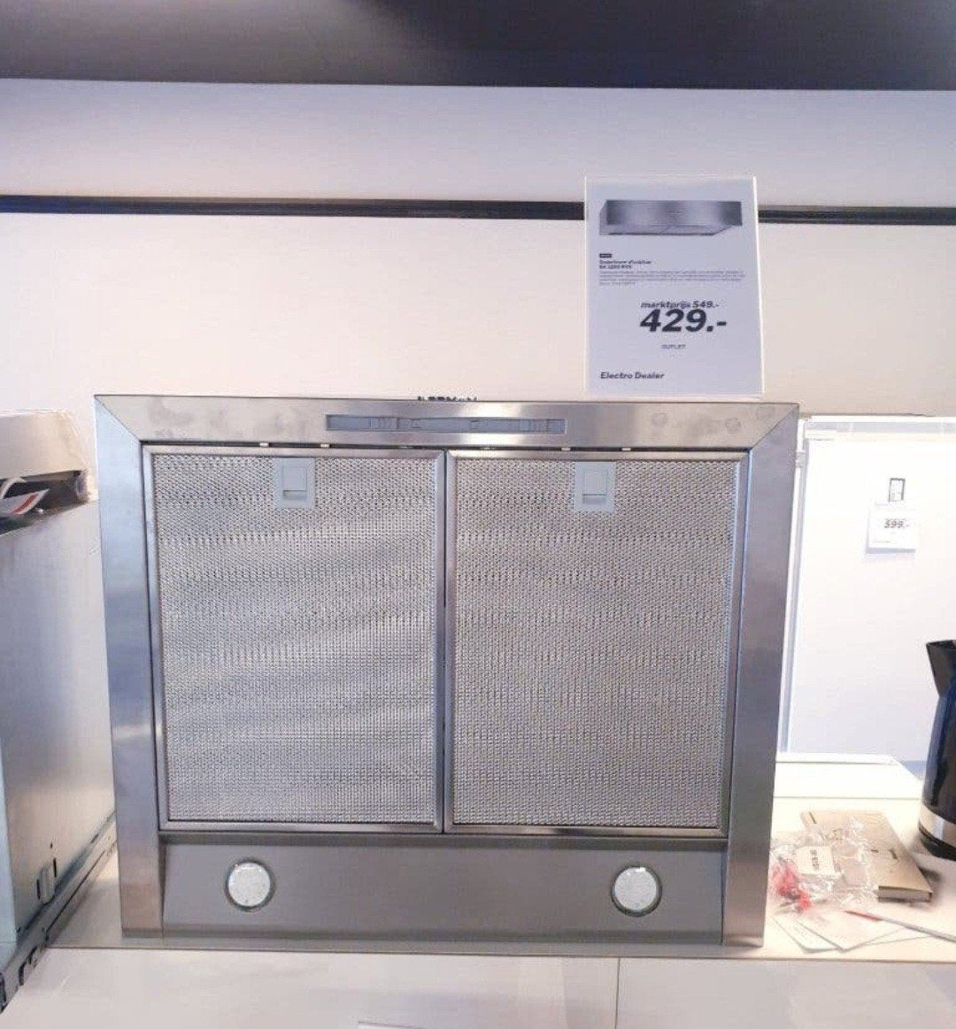 Miele 60cm onderbouw afzuigkap ( Nieuw, Witgoed en Apparatuur, Afzuigkappen, Ophalen of Verzenden, 200 tot 400 m³ per uur, Motor