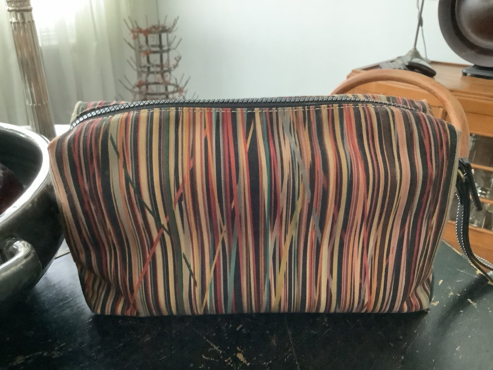 Paul Smith toilettas/make-up tas - Multikleurig gestreept, Ophalen of Verzenden, Zo goed als nieuw, Meerkleurig, Heer of Dame