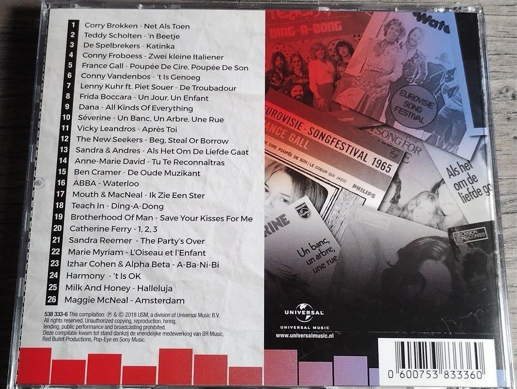 Favorieten Expres: Songfestival, Cd's en Dvd's, Cd's | Verzamelalbums, Ophalen of Verzenden, Zo goed als nieuw, Pop