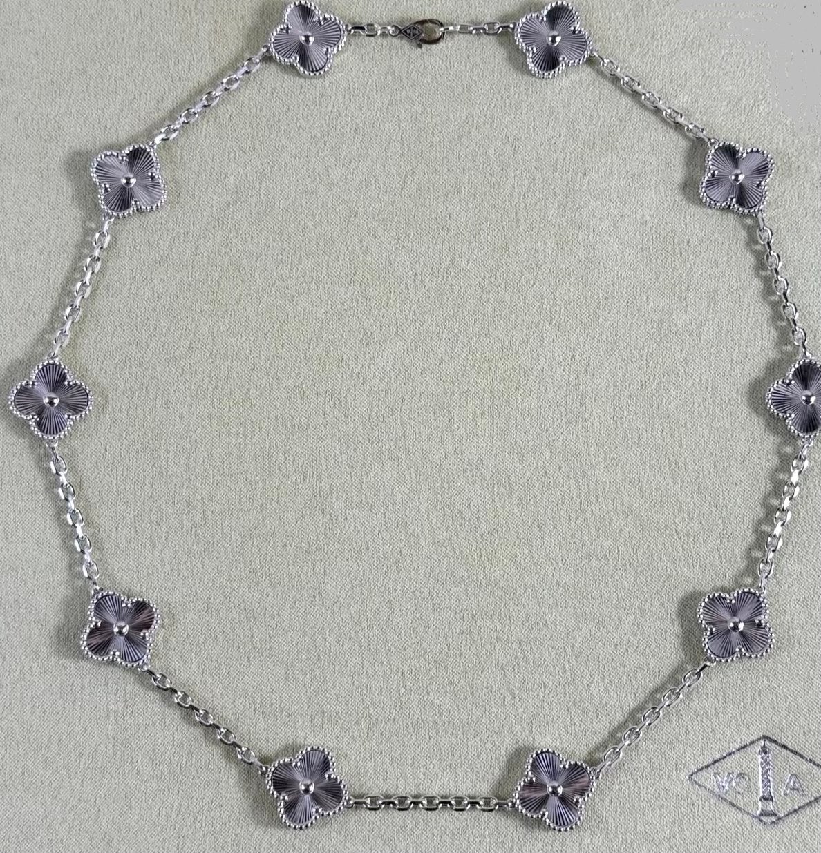 VAN CLEEF SET, Sieraden, Tassen en Uiterlijk, Ophalen of Verzenden, Nieuw, Zilver, Overige materialen