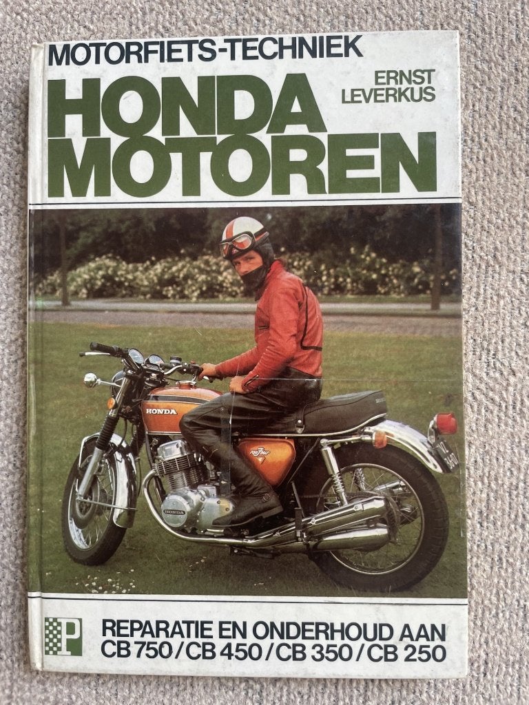 werkplaatshandaboek HONDA CB250-350-450-750;  15,50 euro, Motoren, Ophalen of Verzenden, Honda