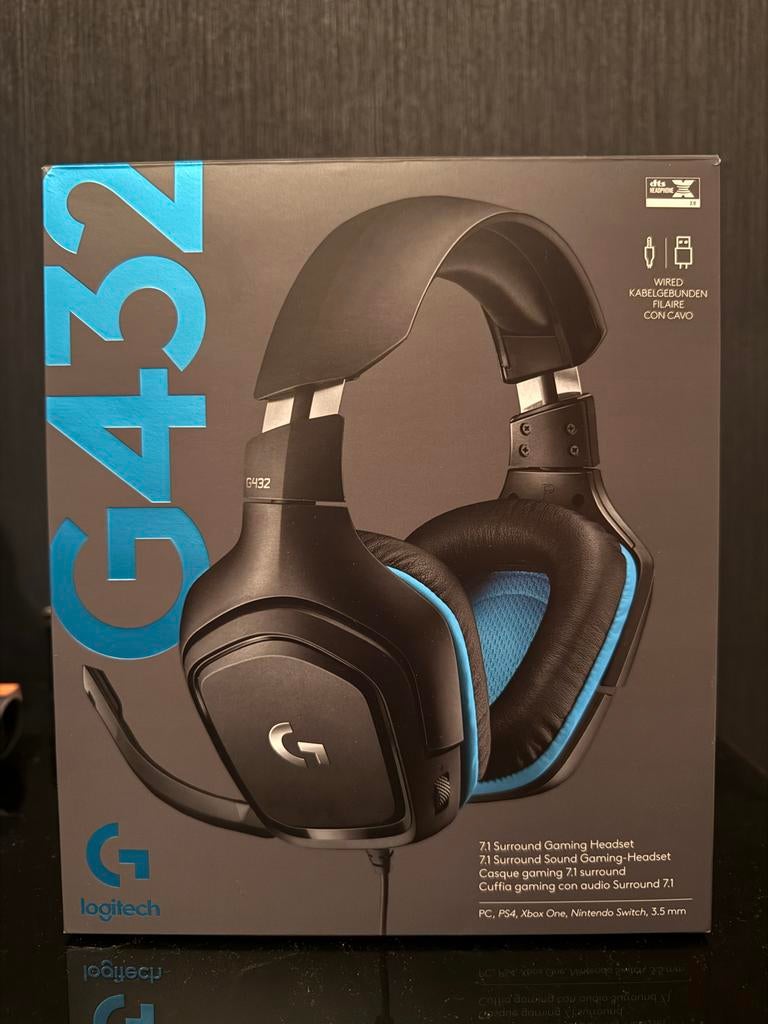 Logitech G432 Gaming Headset - Zo goed als nieuw, Overige merken, Surround, Ophalen of Verzenden, Zo goed als nieuw