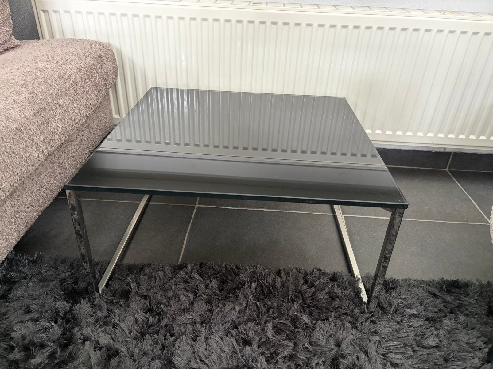 Salon/bijzettafel, Minder dan 55 cm, Rond, Ophalen, 45 tot 60 cm