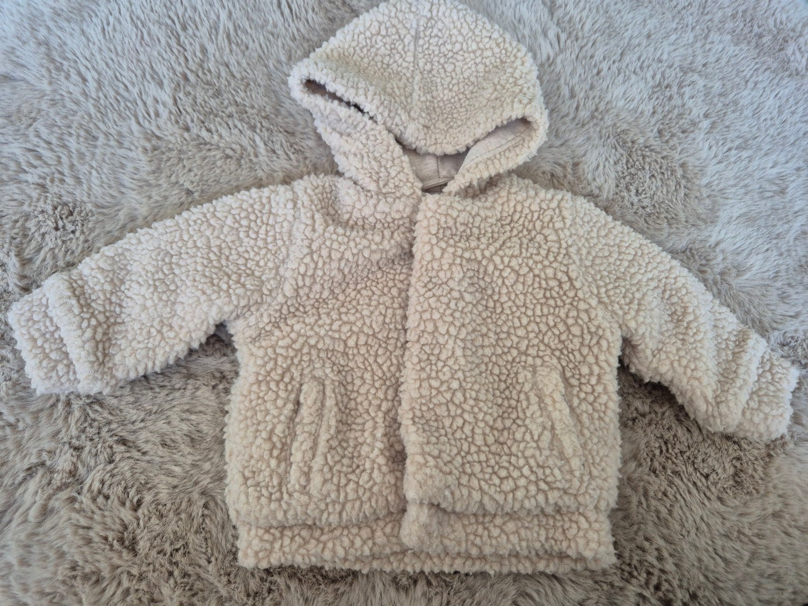 Beige jas Prenatal maat 62, Kinderen en Baby's, Babykleding | Maat 62, Jongetje of Meisje, Ophalen of Verzenden, Zo goed als nieuw