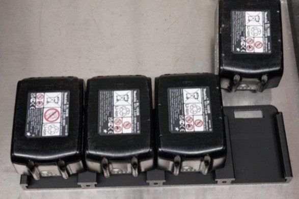Makita accu houder in 3D geprint voor 4 accu's, Ophalen of Verzenden