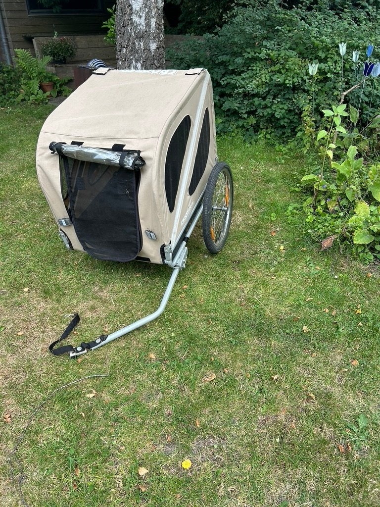 fietskar, Ophalen, Gebruikt, Opvouwbaar, Hondenkar