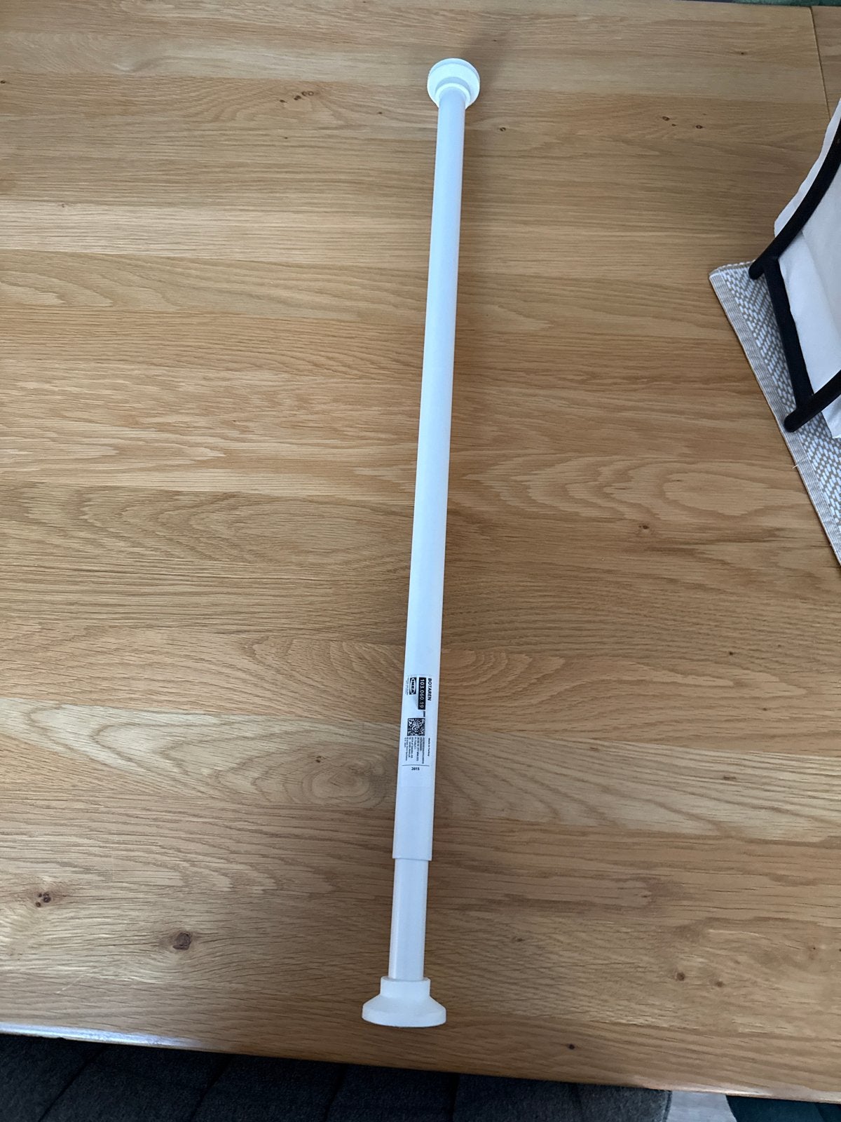 IKEA Douchestang Boraren 103.060.19 - Wit, Uitschuifbaar, Gebruikt, Wit, Douche-accessoire, Ophalen