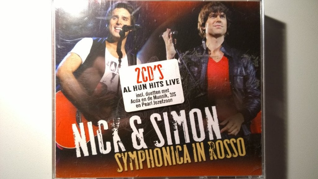 Nick & Simon - Symphonica In Rosso, Ophalen of Verzenden, Zo goed als nieuw, Pop