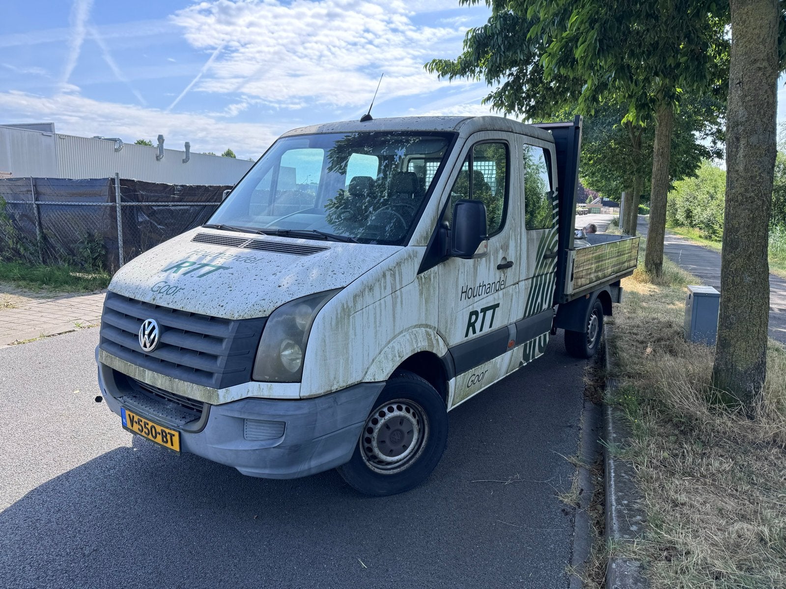 Volkswagen Crafter 50 164pk / schuurvondst / motorschade, Auto's, Euro 5, 2216 kg, Zwart, 4 cilinders