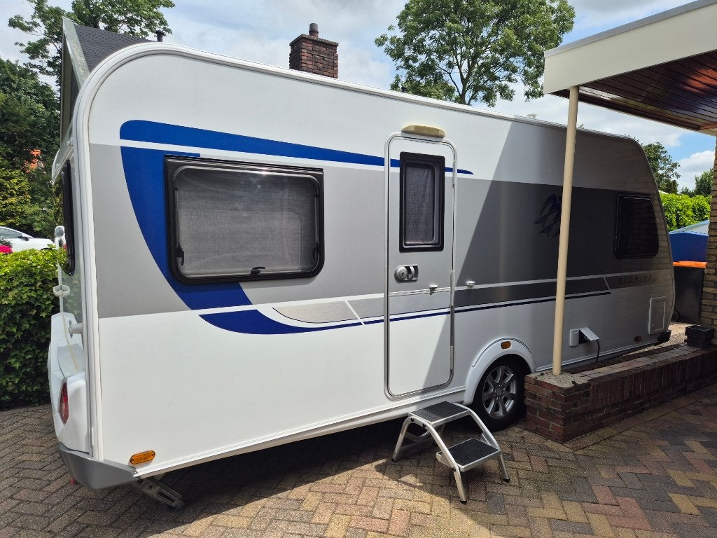 Knaus Sudwind 500 FU Silver 2018, Caravans en Kamperen, Caravans, Rondzit, Particulier, Vast bed, 4 tot 5 meter