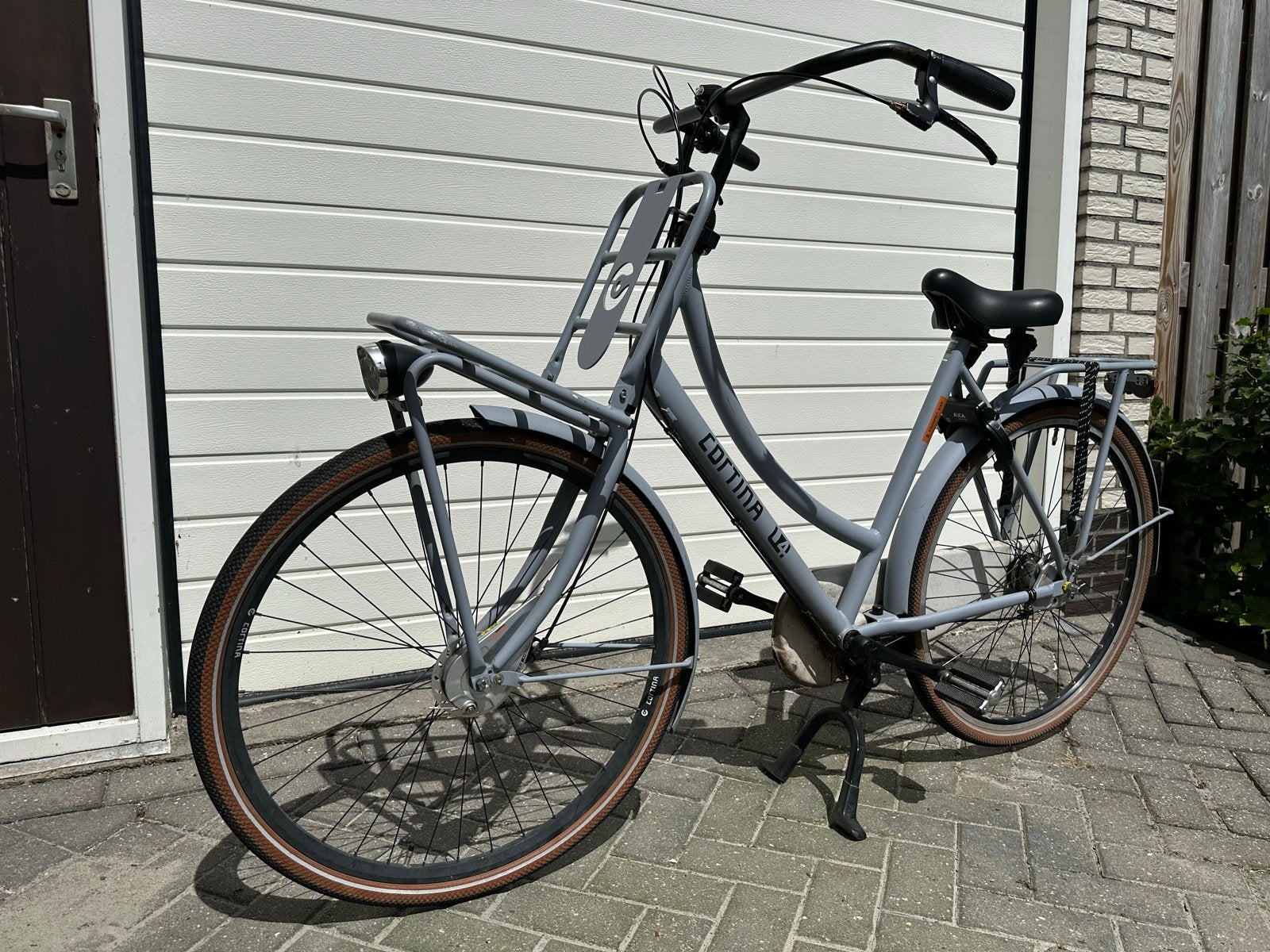 Cortina U4 Damesfiets - Transportfiets, 3 versnellingen, Gebruikt, Velgrem, Versnellingen, 50 tot 53 cm