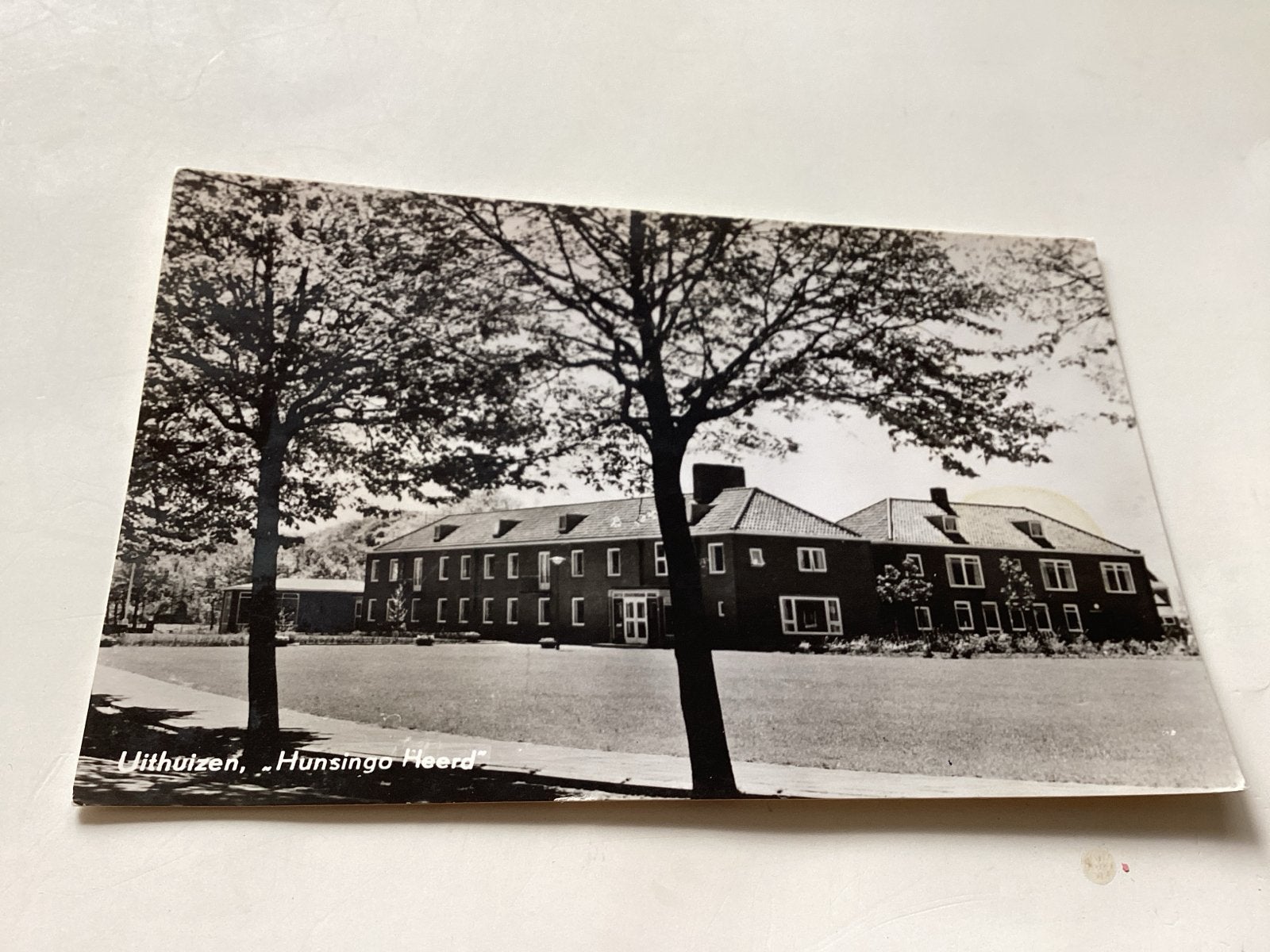 Uithuizen, Hunsingo Heerd (zwart-wit), Ophalen of Verzenden, 1940 tot 1960, Ongelopen, Groningen