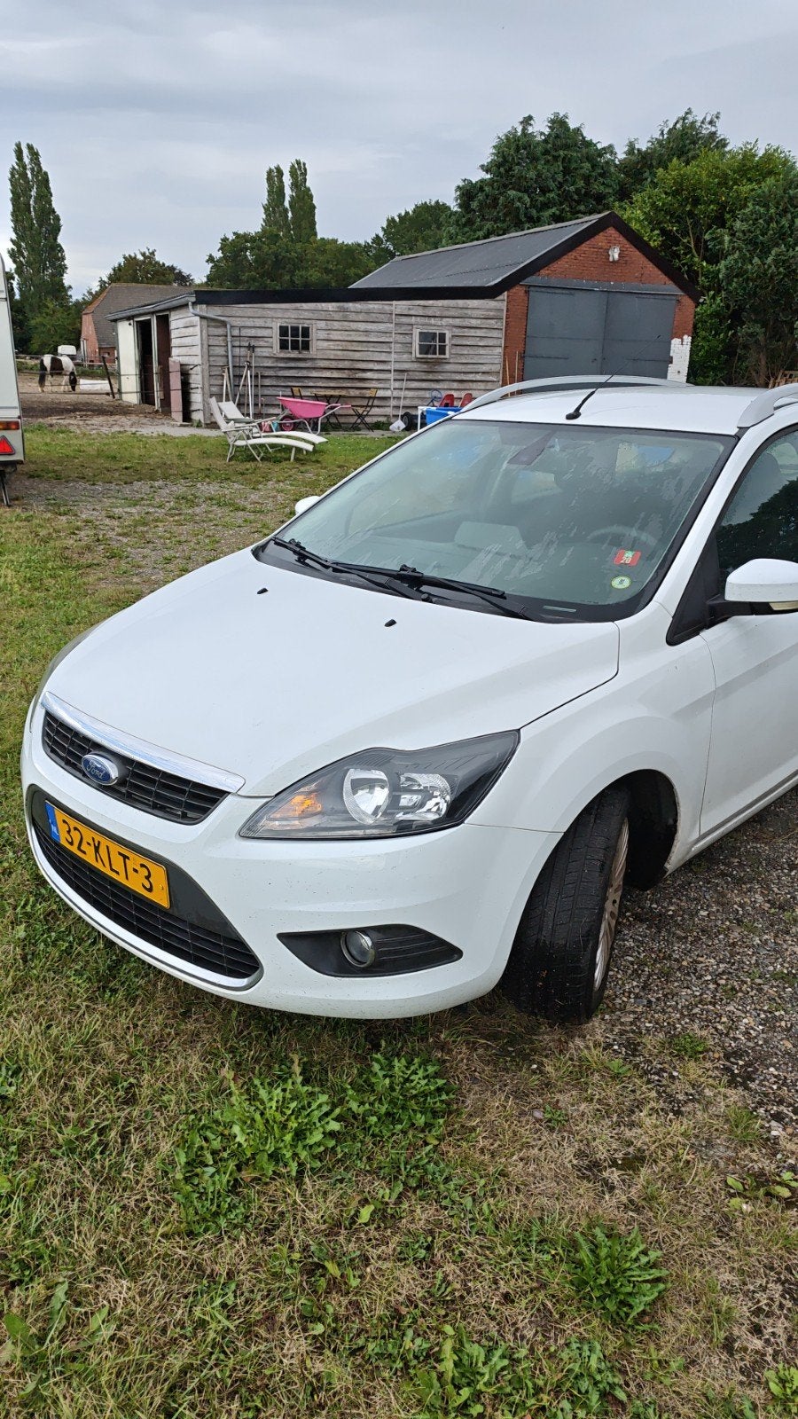 Ford Focus 1.8 92KW Wagon 2010 Wit, 125 pk, 4 cilinders, Wit, Particulier