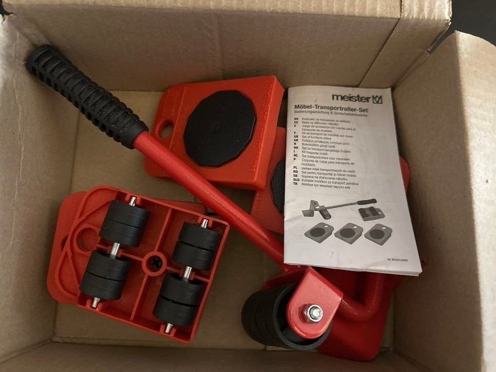 Nieuw Möbel-Transportroller-Set van Meister, ., Nieuw, Ophalen of Verzenden, .