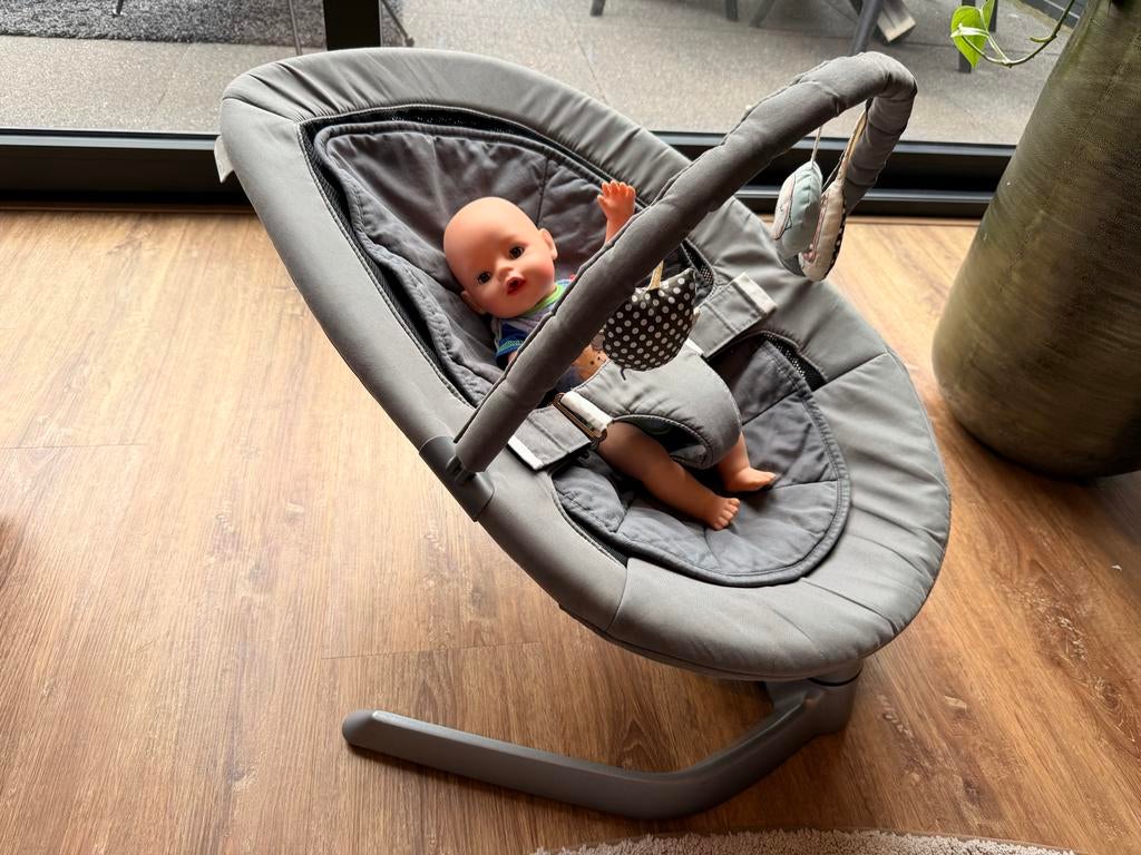 Wipstoel Nuna Leaf - stevig en in goede staat, Kinderen en Baby's, Wipstoel, Ophalen, Overige merken, Met gordel(s) of riempje(s)