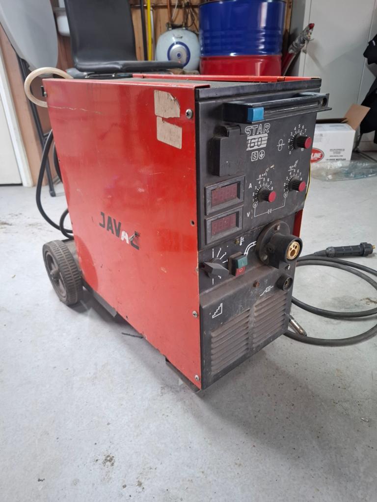 Javac 230v lasapparaat, Ophalen, Gebruikt, 150 tot 250 ampère, Co2