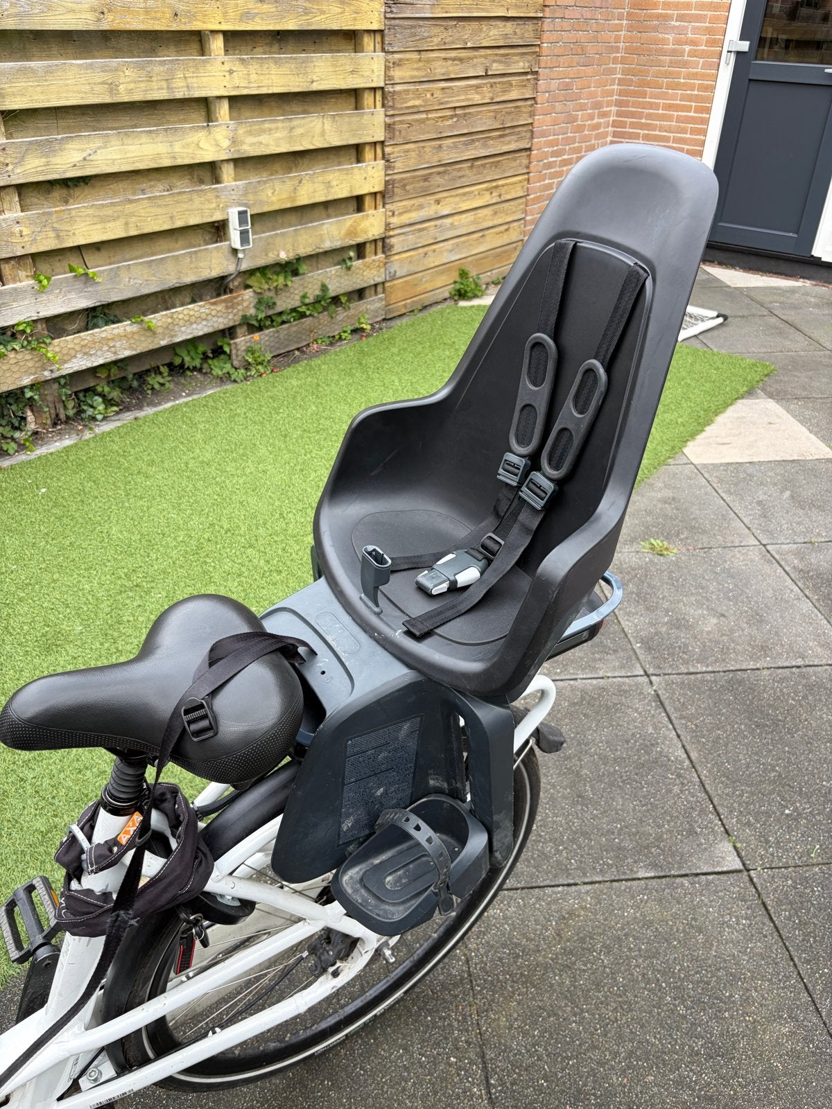 Bobike Fietszitje, Fietsen en Brommers, Achterzitje, 9 t/m 18 kg, Ophalen of Verzenden, Gebruikt