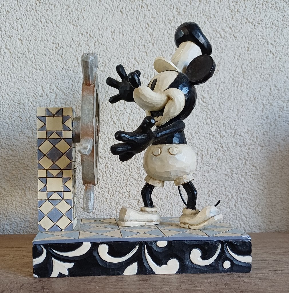 Mickey Mouse ‘Ahoy Mickey’, Ophalen of Verzenden, Mickey Mouse, Zo goed als nieuw, Beeldje of Figuurtje