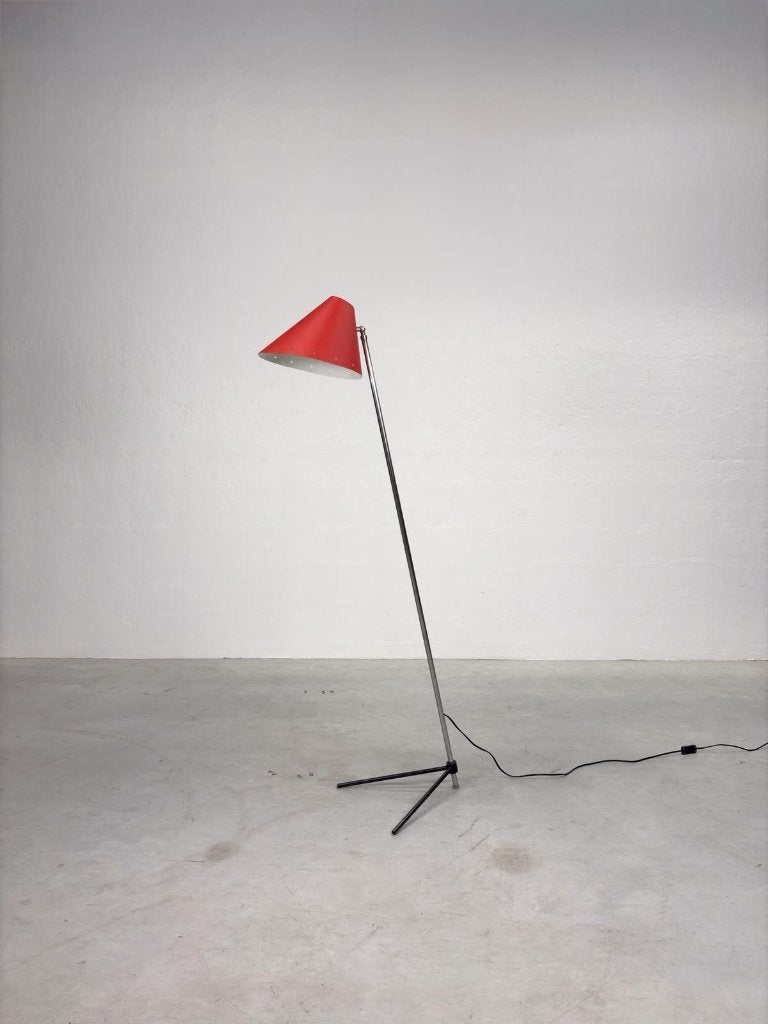 'Pinokkio' Vloerlamp van H. Busquet voor Hala Zeist, Ophalen, Gebruikt, Metaal, 150 tot 200 cm