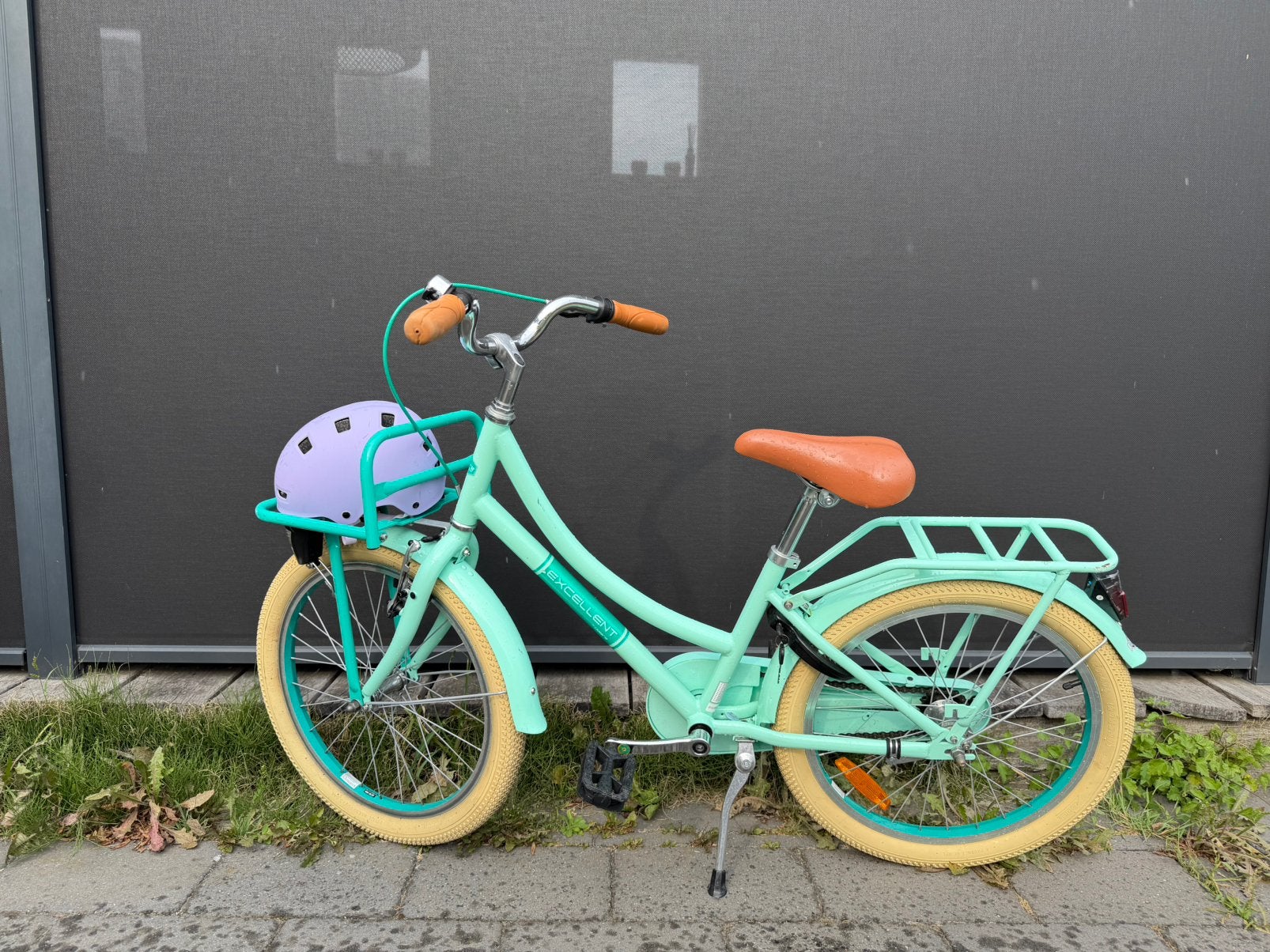 Aqua blauwe meisjes fiets 20 inch gebruikt excellent, Ophalen, Zo goed als nieuw, 20 inch