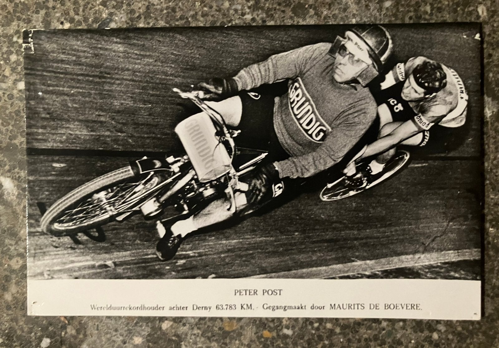 Peter post - 1965 - wielrennen - kaart, Ophalen of Verzenden, Gebruikt, Overige sporten, Spelerskaart