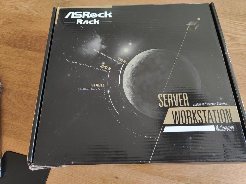 ASRock X470D4U2/1N1 (server)moederbord, Computers en Software, Moederborden, Ophalen, DDR4, Zo goed als nieuw, Micro-ATX