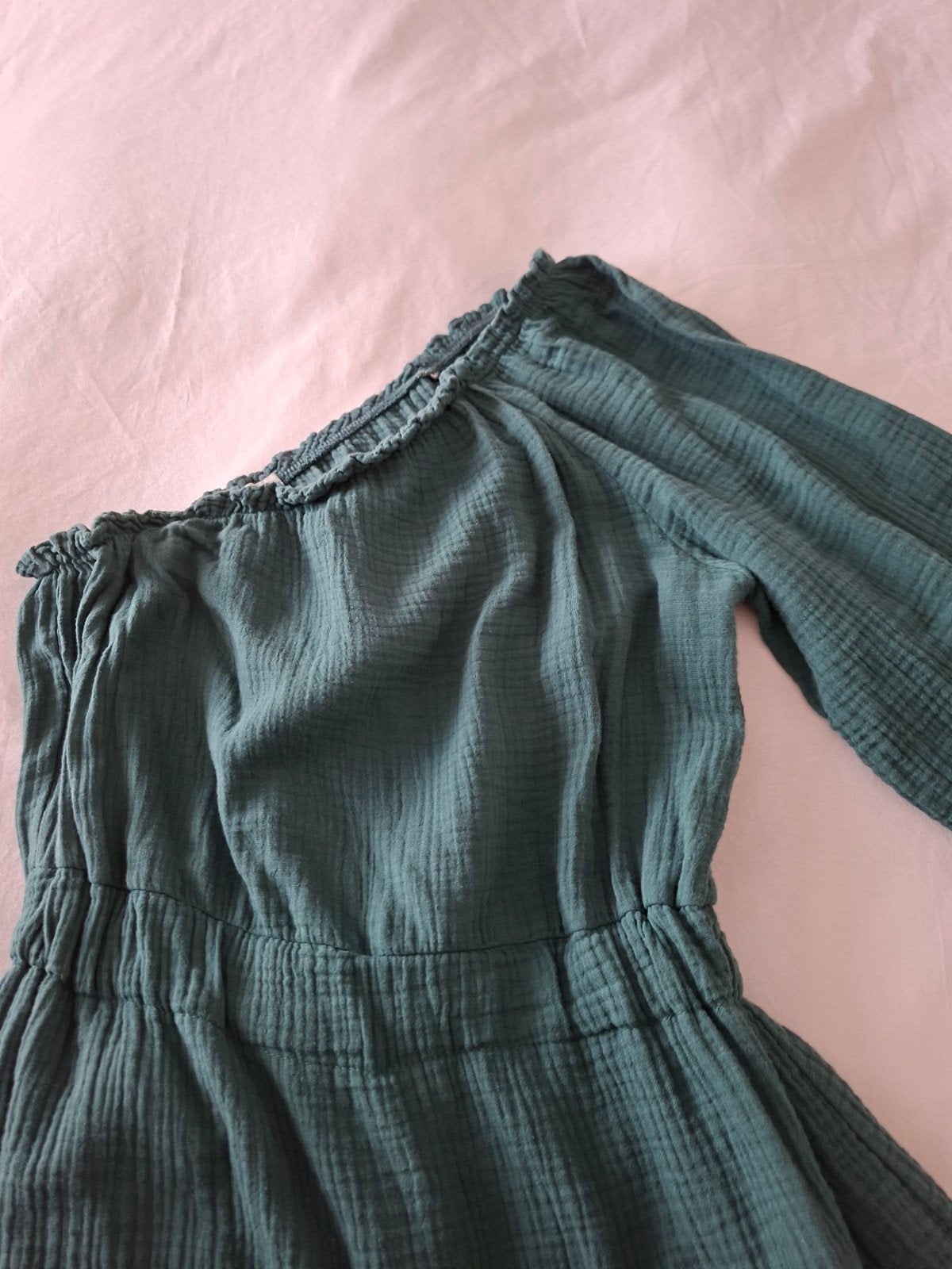 Jumpsuit Sophie & Me  maat M/L groen, Kleding | Dames, Jumpsuits, Maat 38/40 (M), Sophie & Me, Ophalen of Verzenden, Zo goed als nieuw