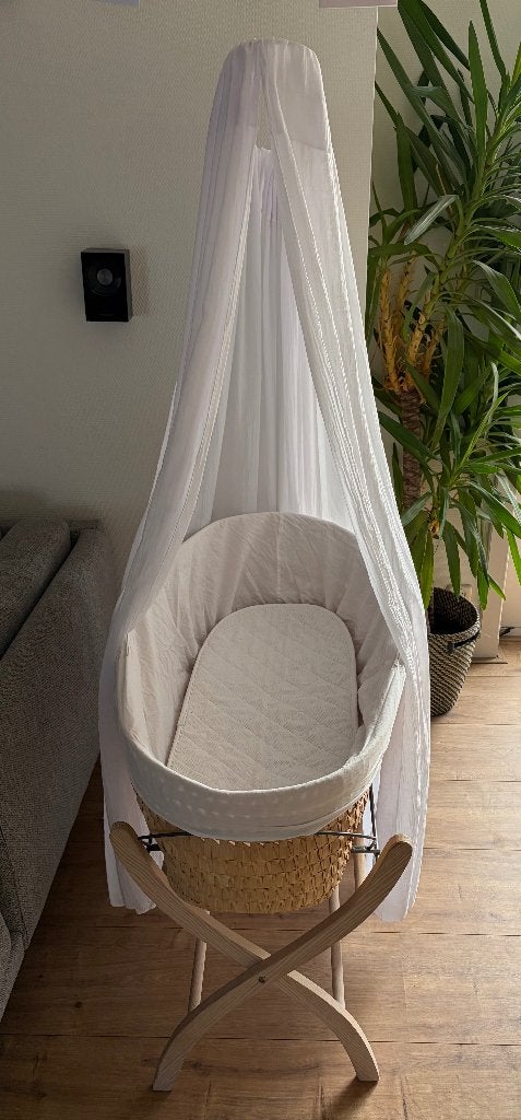 Babywieg met hemeltje, Kinderen en Baby's, Ophalen, Gebruikt, Wieg