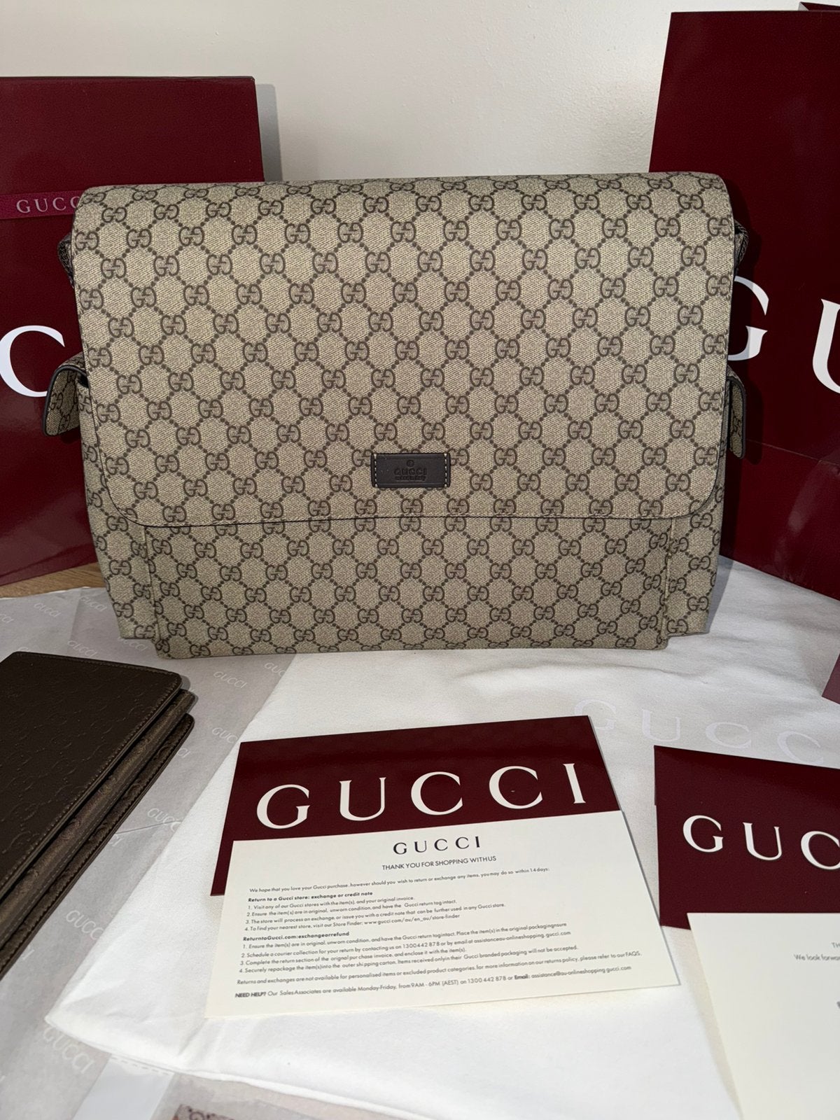 NIEUW | GUCCI Luiertas 2026 model, Ophalen of Verzenden, Nieuw