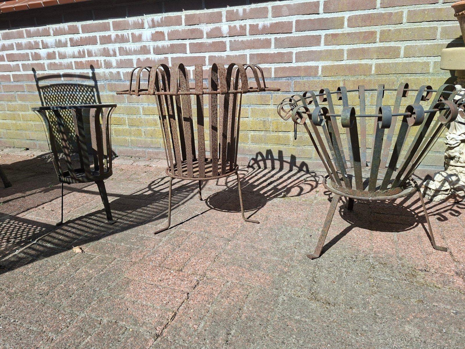 Vintage Vuurkorf  (3), Ophalen, Gebruikt