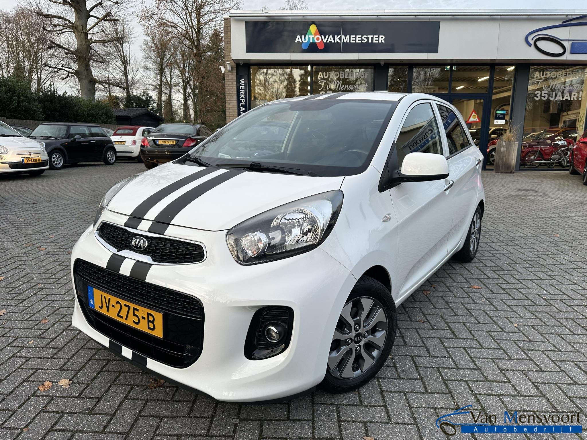 Kia Picanto 1.0 CVVT ComfortPlusLine Navigator Allseason|Nav, Voorwielaandrijving, Stof, Gebruikt, Euro 6