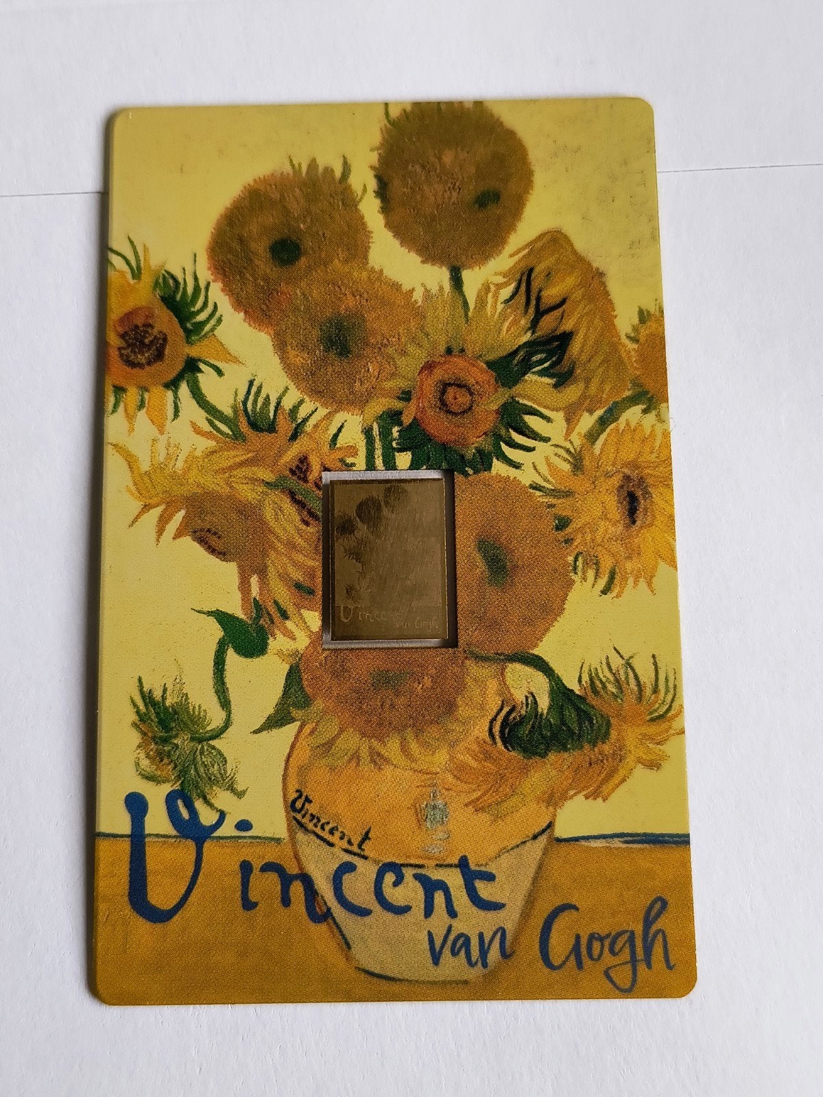 coincard Vincent van Gogh (goud), Ophalen of Verzenden, Nederland