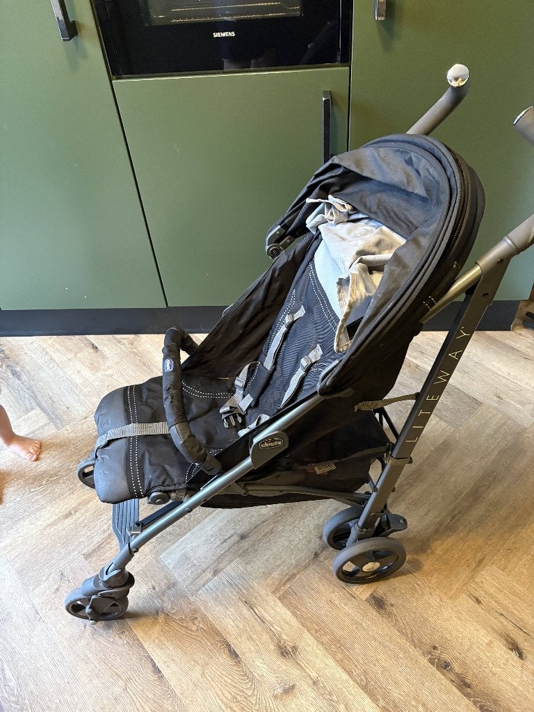 Chicco Liteway Travel Stroller Reisbuggy Kinderwagen, Ophalen, Gebruikt, Kinderwagen, Overige merken