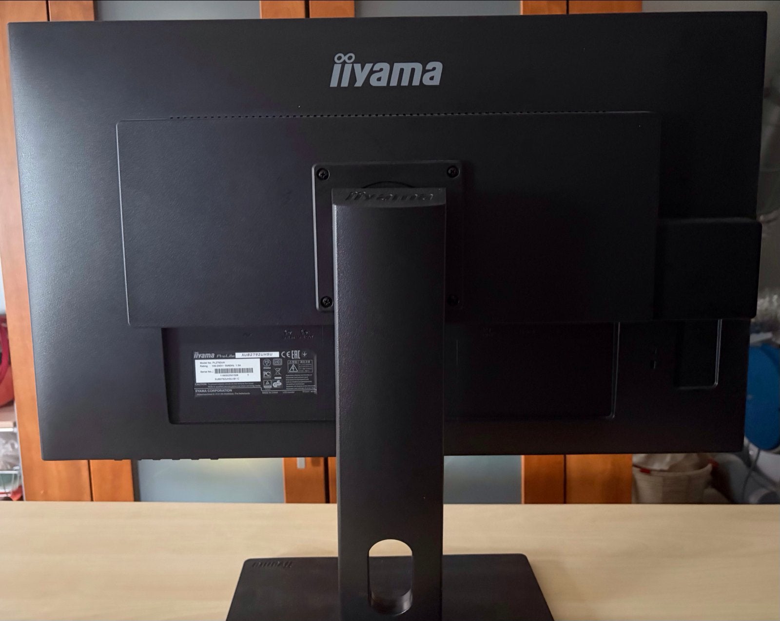 Iiyama Prolite XUB2792UHSU 27 inch 4K Monitor, Computers en Software, Monitoren, Ophalen, In hoogte verstelbaar, DisplayPort, 60 Hz of minder