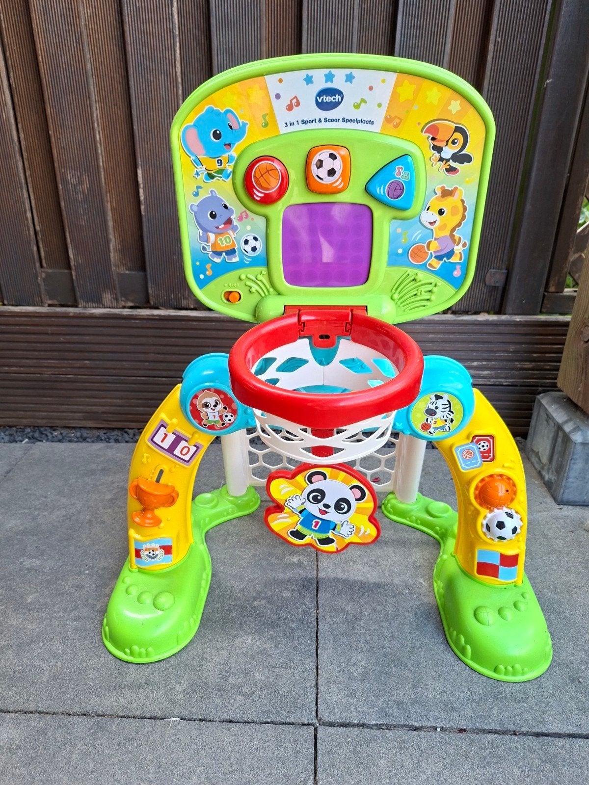 VTech Doel + Basket met ballen - Zo goed als nieuw, Kinderen en Baby's, Speelgoed | Vtech, Ophalen