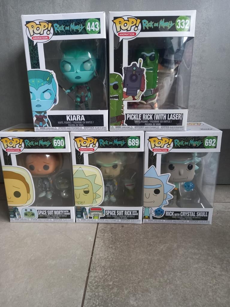 Funko pop Rick and Morty, Ophalen of Verzenden