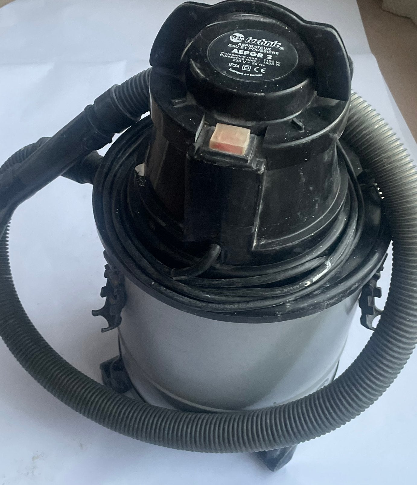 Stofafzuiger bouw. Elem Technic. 1000W, Doe-het-zelf en Verbouw, Ophalen, Gebruikt, Afzuiger