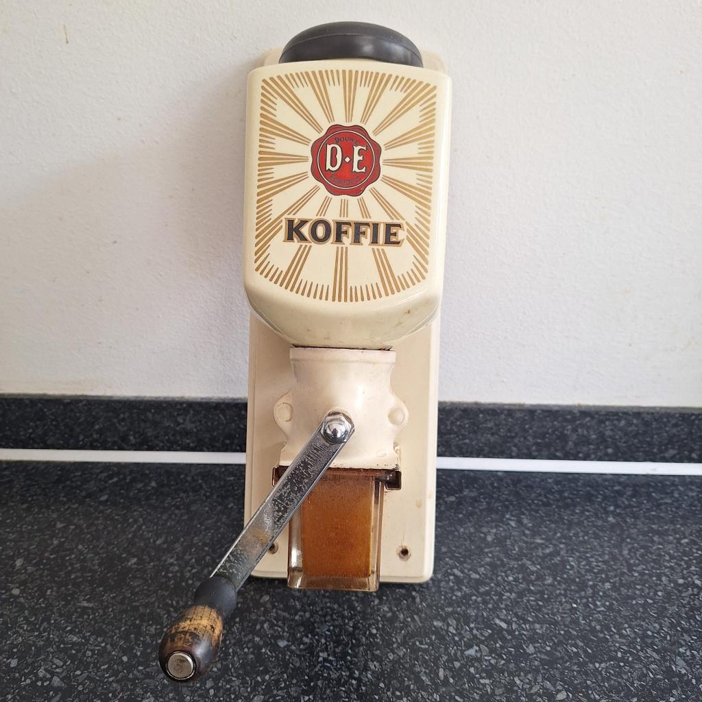 Vintage Wandkoffiemolen DE, Ophalen of Verzenden